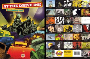 At the Drive ink - Heavy Liquid Strip Theater